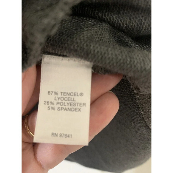 J Jill Purejill Luxe Tencel Shift Dress Gray Size Medium Has Pockets Soft (B5) - Picture 6 of 7